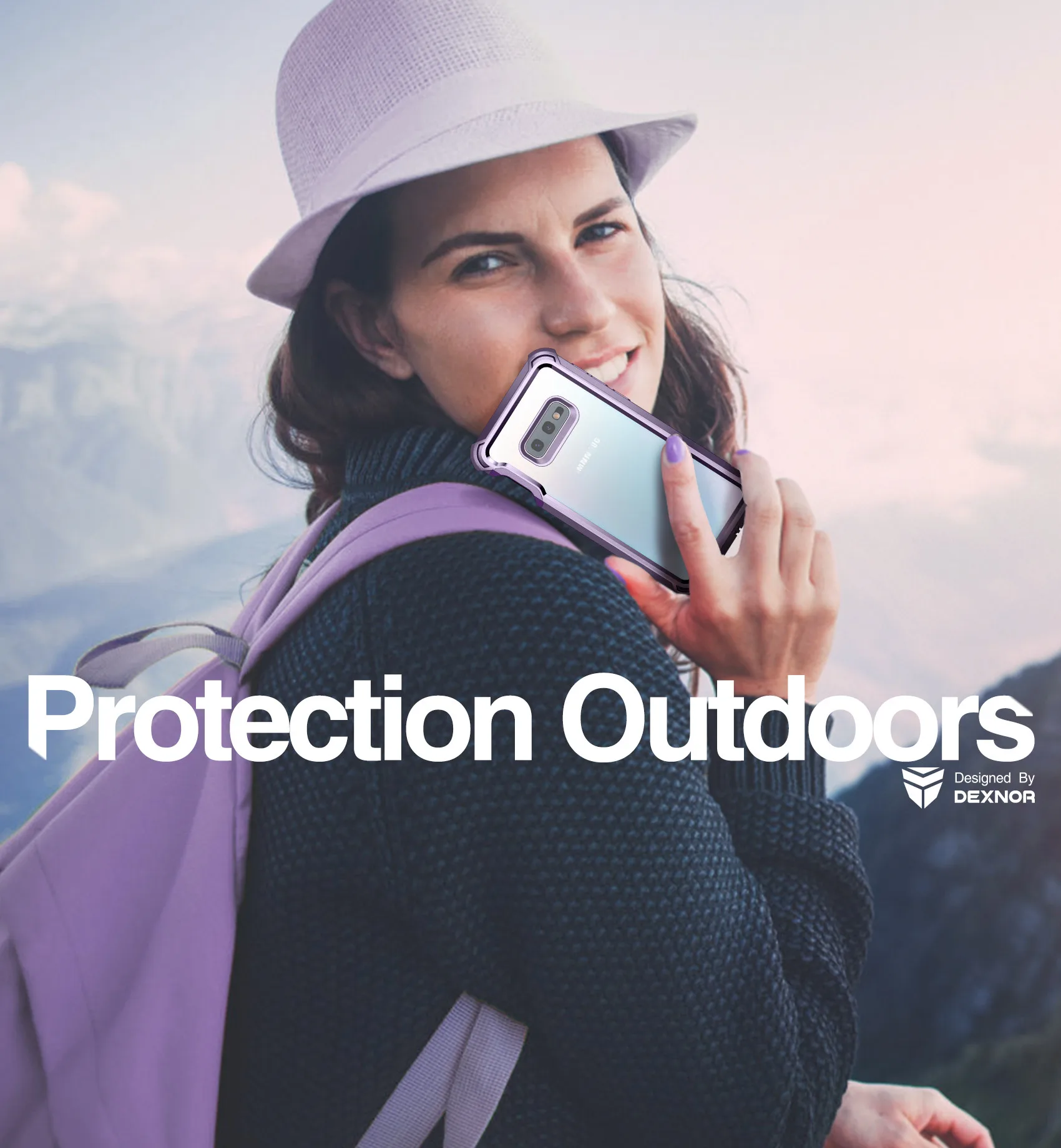 Clear Rugged Full-Body Protective Shockproof Bumper Cover Case