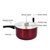 Hand popcorn maker  popcorn popper  for Gas cooker / Electromagnetic stove Commercial household 6