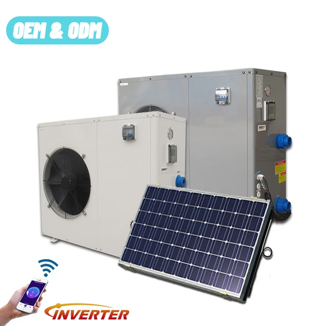 Air source R32 green gas solar panel heat pump with inverter system for  swimming pool/spa heating cooling - AliExpress