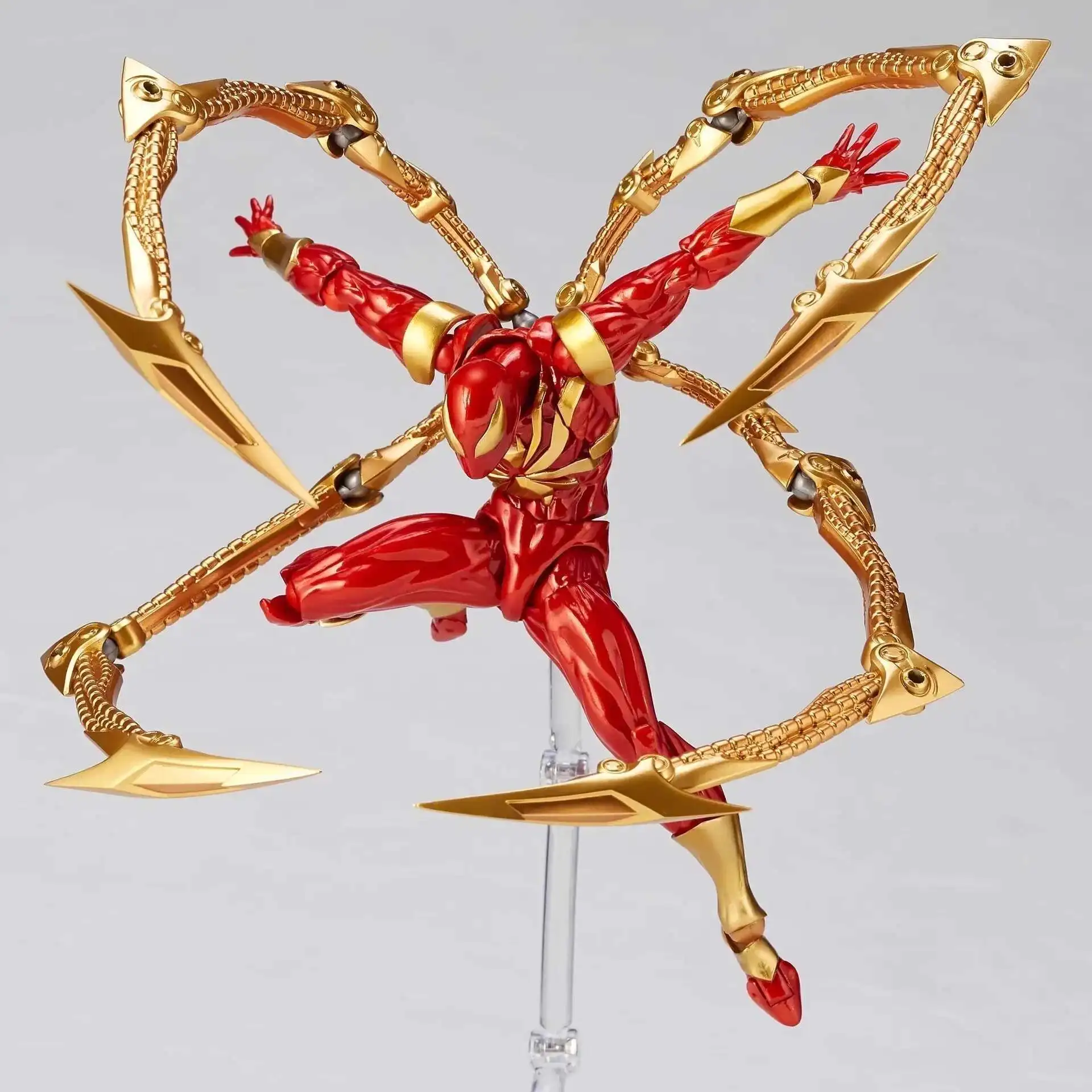 Kaiyodo Revoltech Amazing Yamaguchi Iron Spider-Man Action Figures