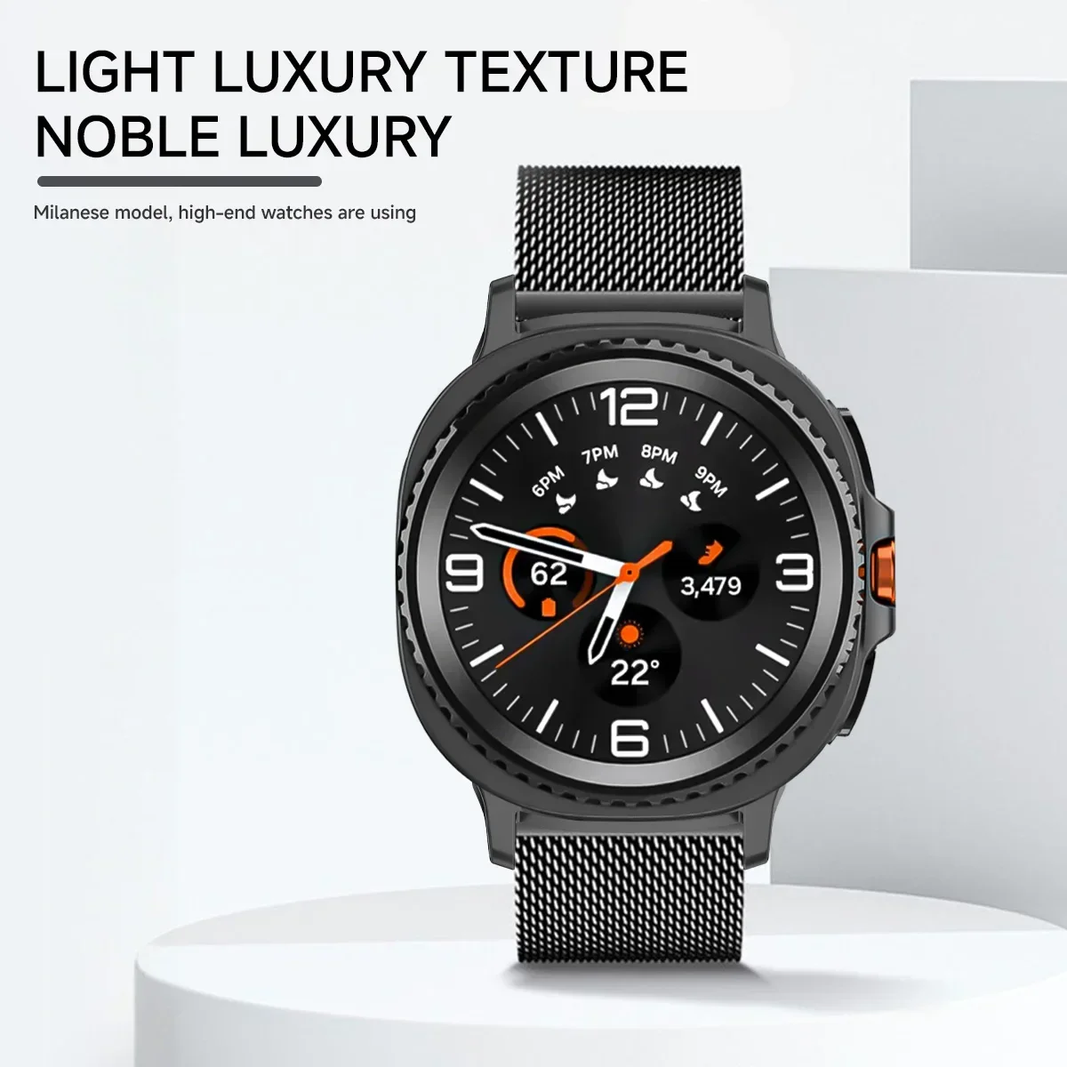 Magnetic Stainless Steel Milanese Loop Watch Band Bracelet