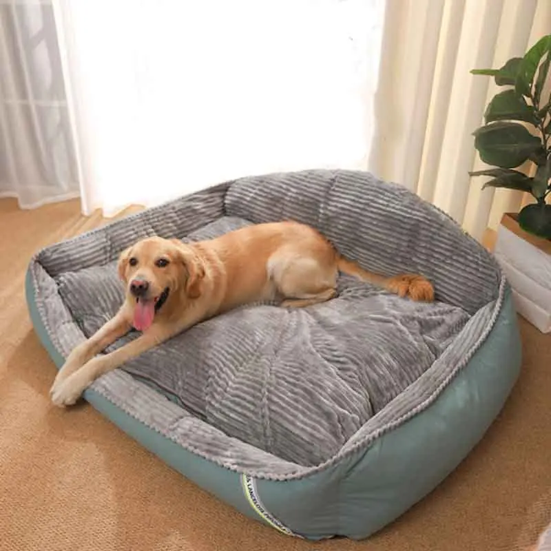 

New Large Dog Bed Warm Pet Bed For Large Dogs Pet Cushion Sofa Removable For Puppy Chihuahua Big Cat Beds Dog Products