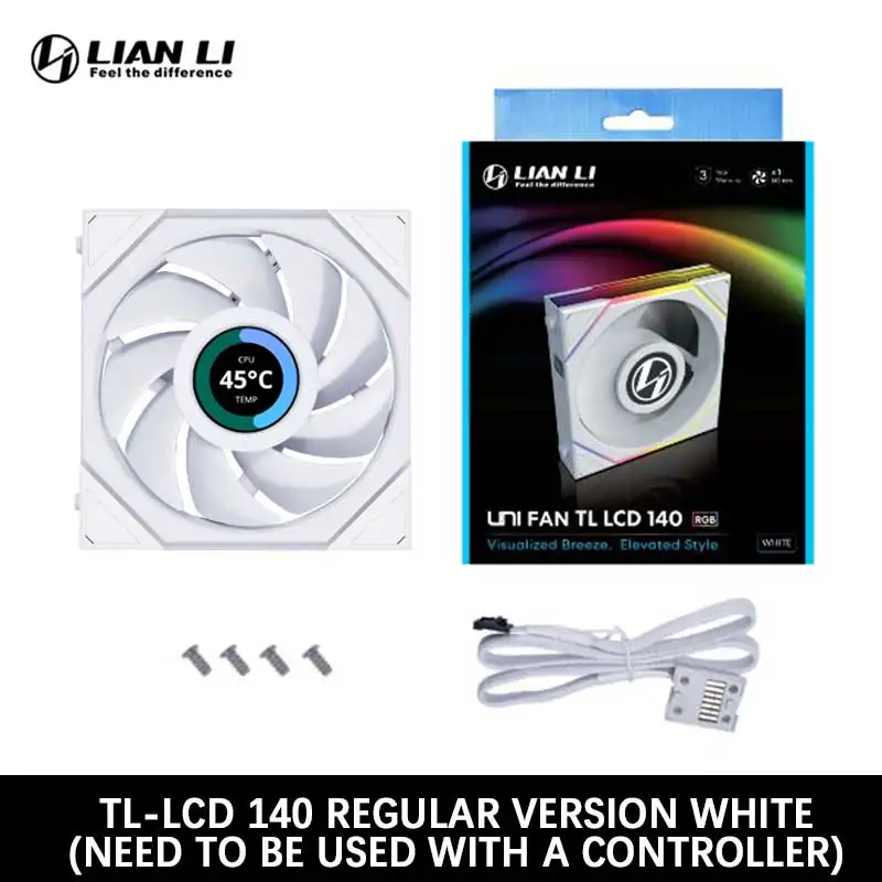 LIAN li UNI FAN TL LCD 120/140 1.6-inch LCD screen Case fans high