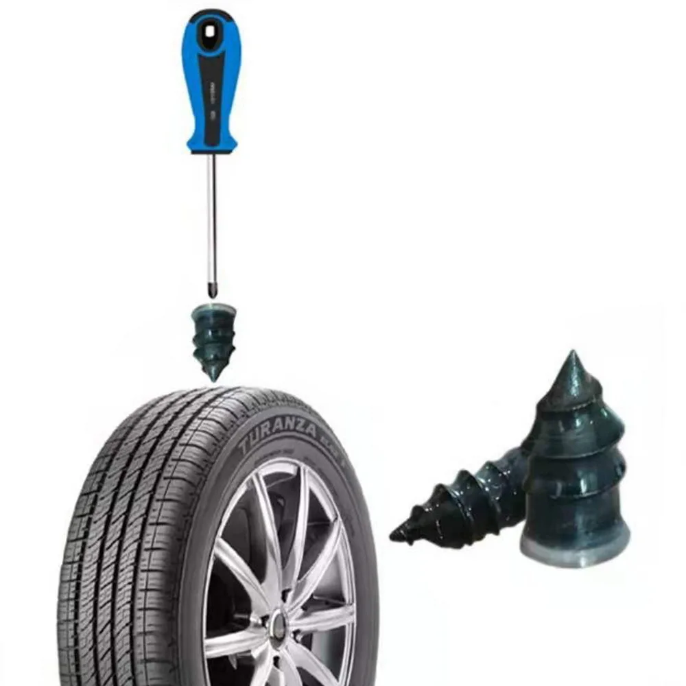 Vacuum Tyre Repair Set Nail Kit for Wheels Car Motorcycle Scooter
