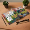 1pc Art Coloring Book 24 Page Coloring Books Gift For Birthday Party Relieve Stress Kill Time Graffiti Painting Drawing Art Book 4