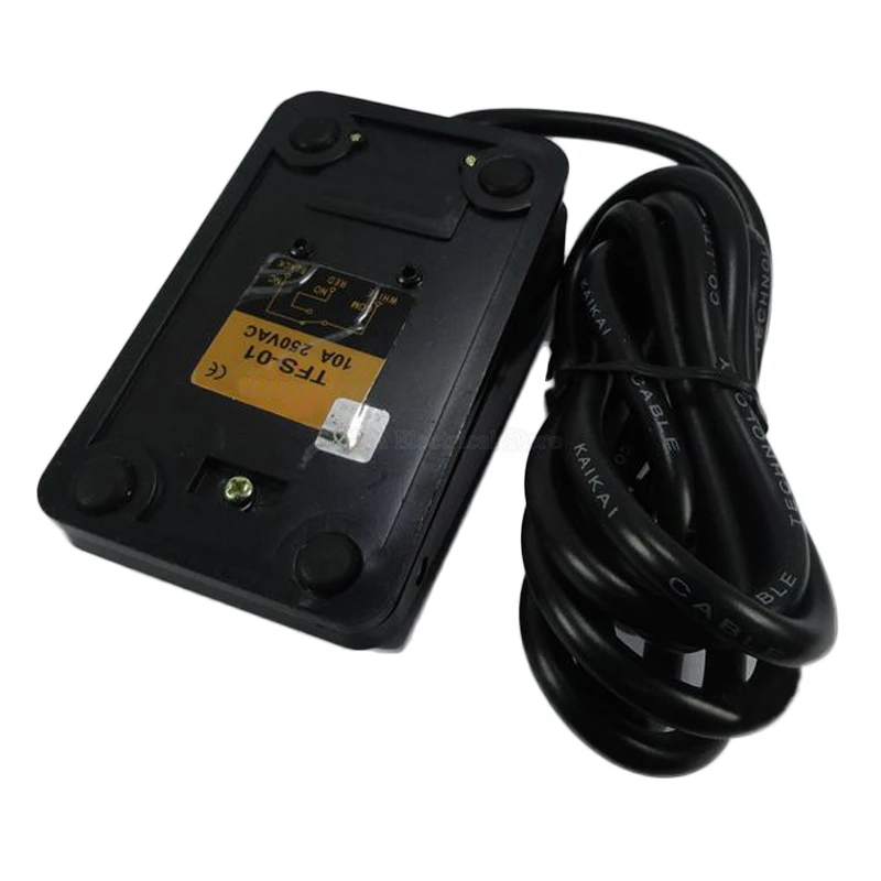 Interrupteur Lampe Interrupteur Pédale 250V 10A - Commande Pied Machine, Antidérapant, Cordon 2m - Pour Perceuse, Outils Machine A Flocage