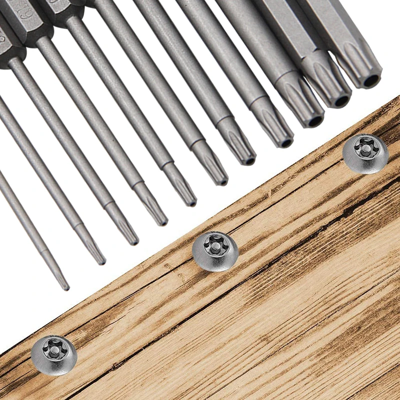 Hollow Plum Blossom S2 Screwdriver Set with Hexagonal Handle