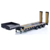 1/14 LESU RC Metal Trailer Model Hydraulic System Electronic Lifting Light System ESC for Tractor Truck Trailers RC Toy THZH1715 1