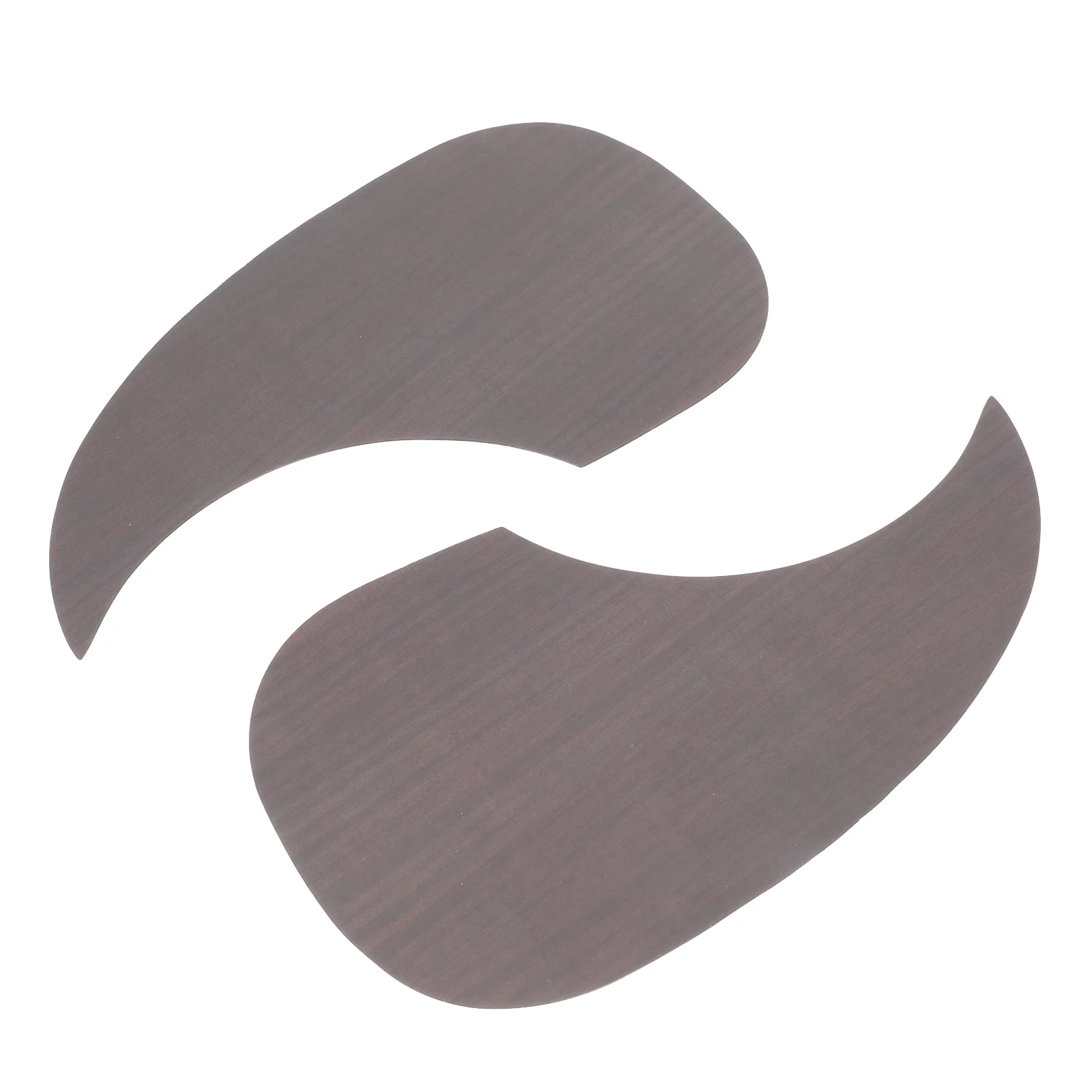 

2pcs Wooden Guitar Pickguard Wood Grain Guitar Anti-scratch Guard Plate