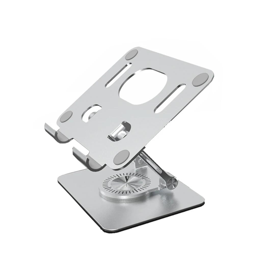 Adjustable 360° Rotating Foldable Tablet and Phone Holder with Anti-Slip Design