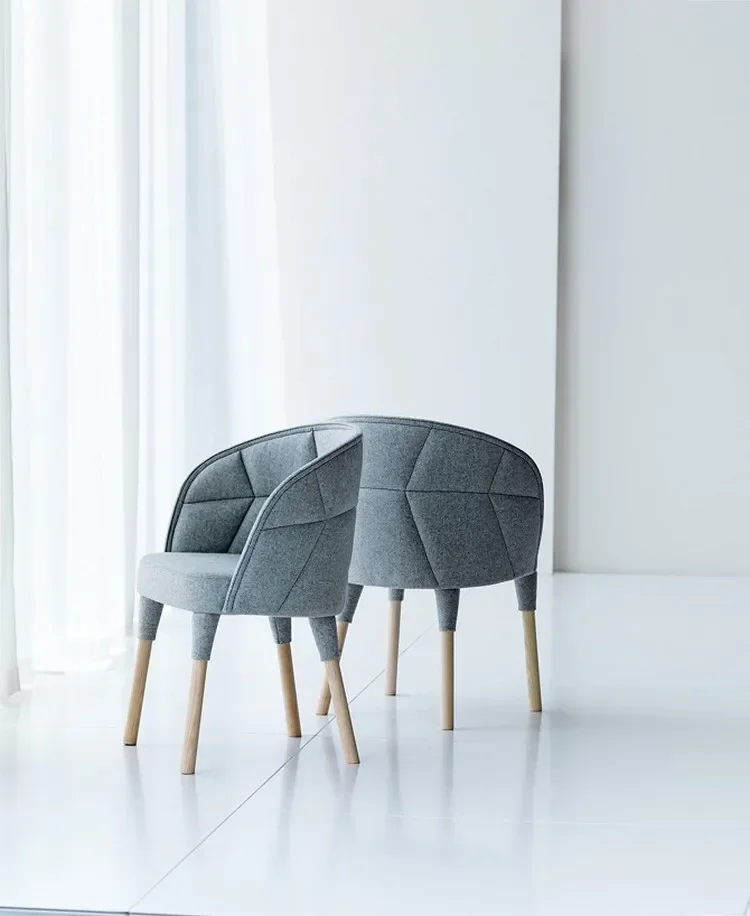 Commercial Restaurant Furniture Modern Fabric Upholstered Chair Design Emily Chair Nordic Restaurant Furniture