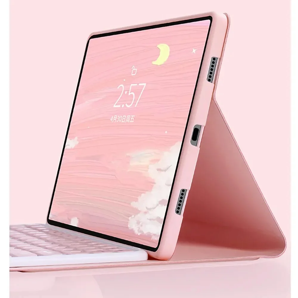 Enhanced Protective Keyboard Case with Bluetooth and Magnetic Closure