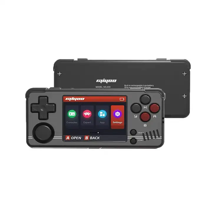 Miyoo A30 2024 new handheld game console is easy to carry and 