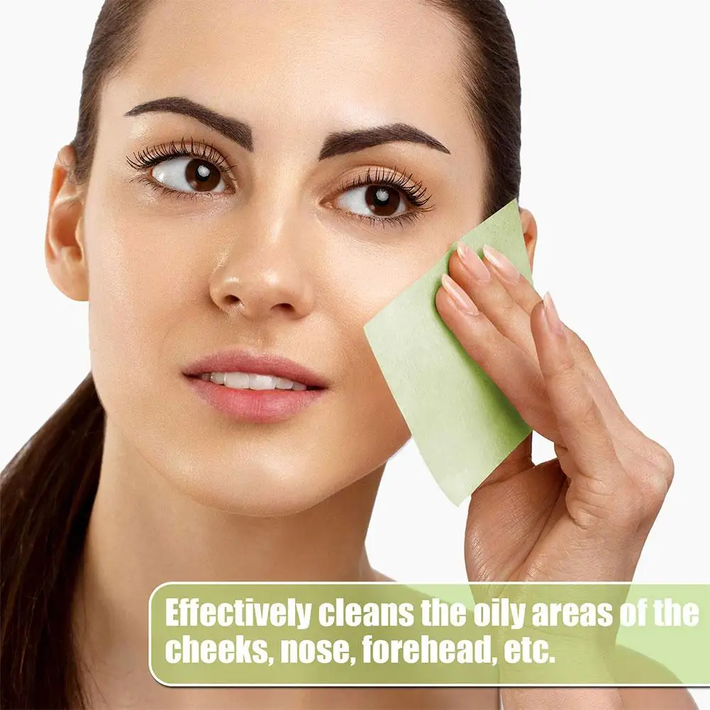 300 Sheets/pack Facial Oil Blotting Sheets Paper Cleansing Makeup Paper U8J2 Tools Face Absorbent Blott Control Beauty Pape D8J2