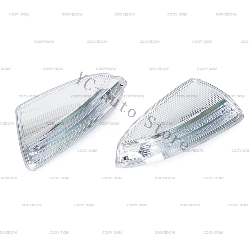 Rétroviseurs LED Clignotants Pour Mercedes Classe C W204 2008-2010 - Paire Extérieure Avec Clignotant