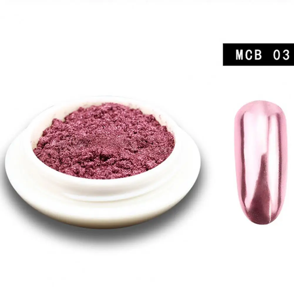 Fine Texture Nail Powder Texture Mirror Nail Powder Shiny Glitter for Metal Effect Uv Polish Diy Manicure Decoration Supplies