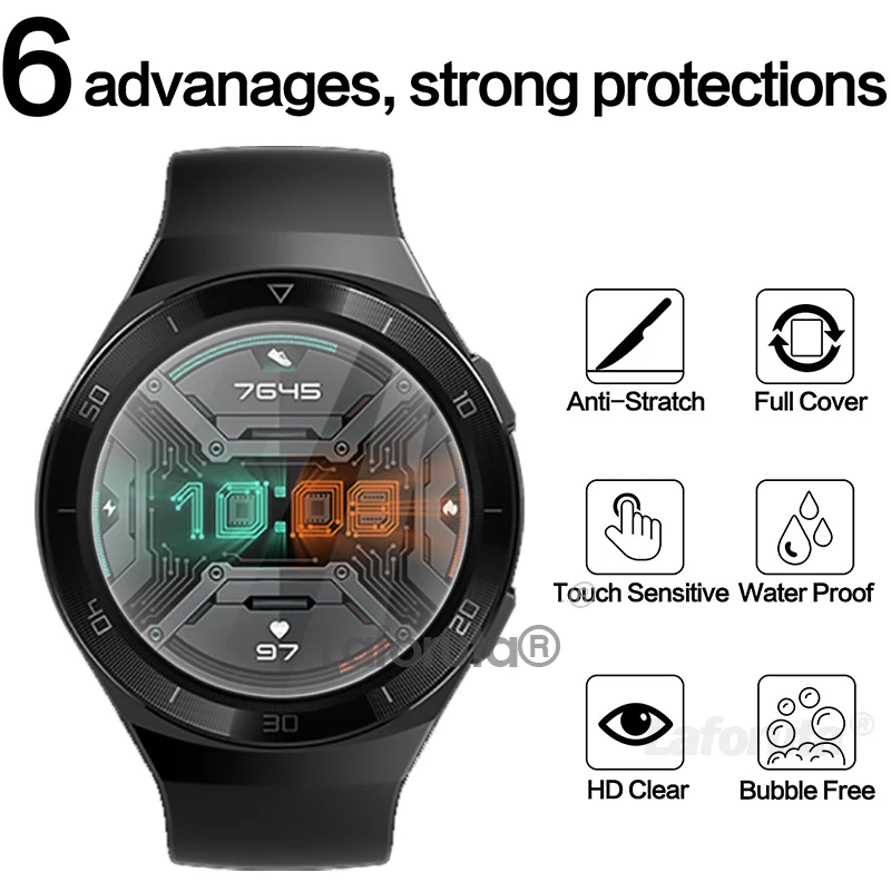 Tempered Glass For Huawei Watch GT 2 e 46mm Protective Glass For