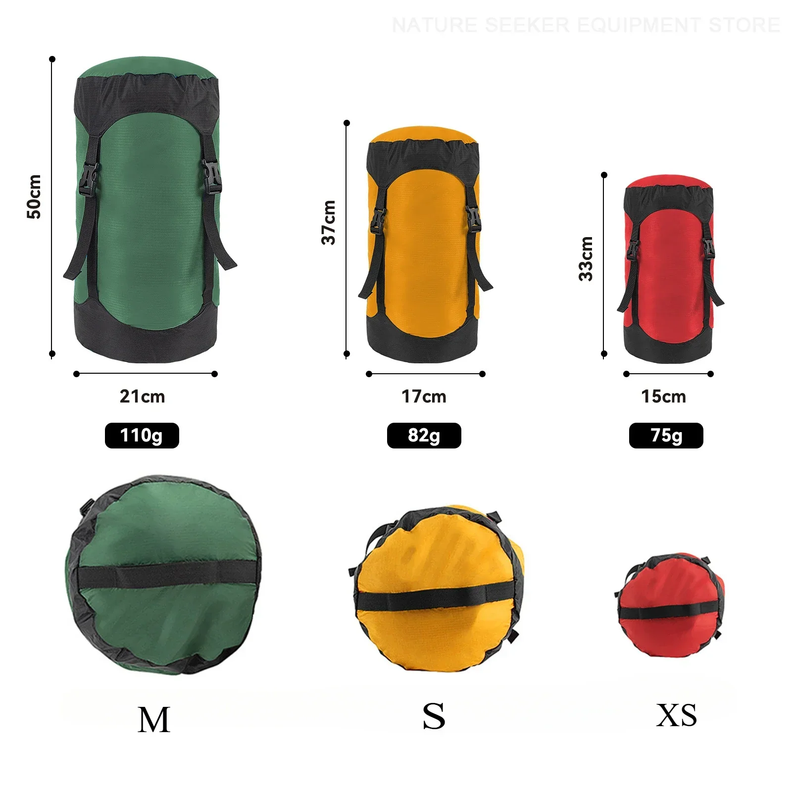 Compression Bag for Sleeping Bag Outdoor Down Jacket Clothing Pouch Waterproof Storage Pack for Travel Hiking Camping Equipment 3