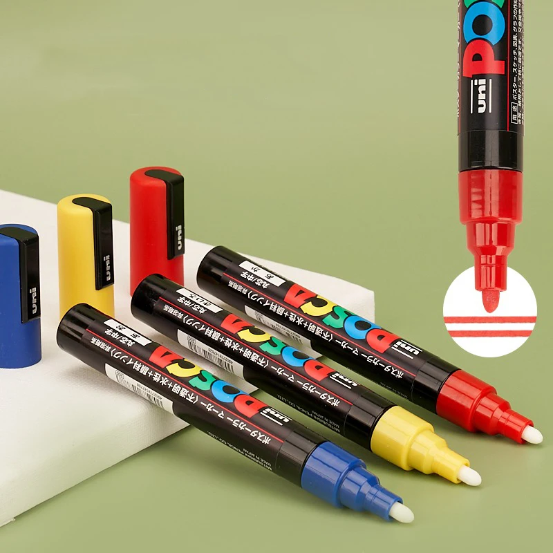 1pcs Uni POSCA Full-Color Acrylic Marker Pen