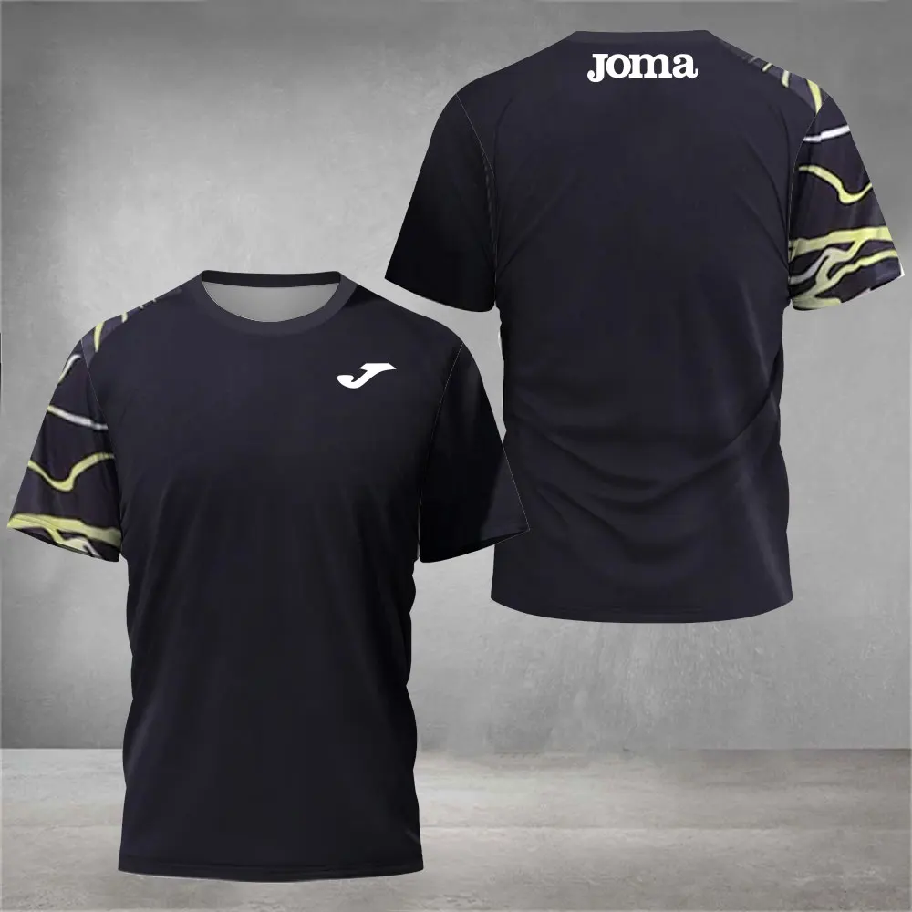 

Boutique Joma Printed Badminton Sportswear Men's Lightweight Golf T-Shirt Men's Fitness Short Sleeve Men's Football Short Sleeve