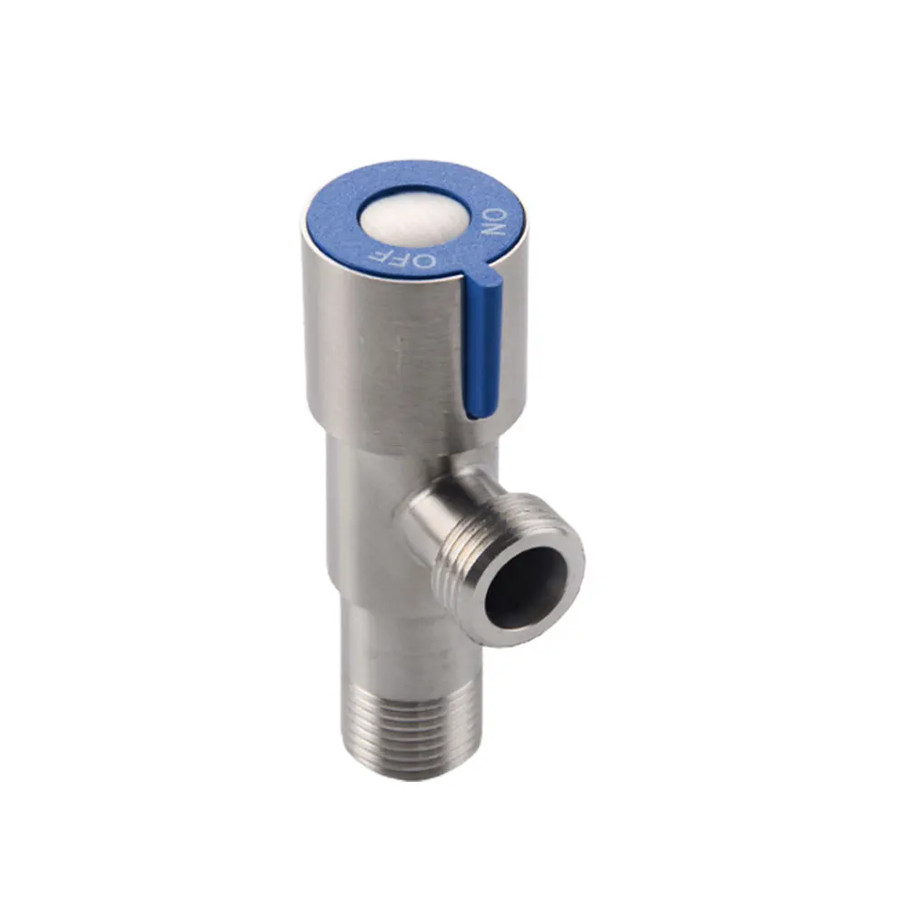 Description Picture 6 of itemStainless Steel Triangle Valve Cold Hot Water Stop Valve OFF ON Switch Bathroom Kitchen Toilet Sink Replacement Tool