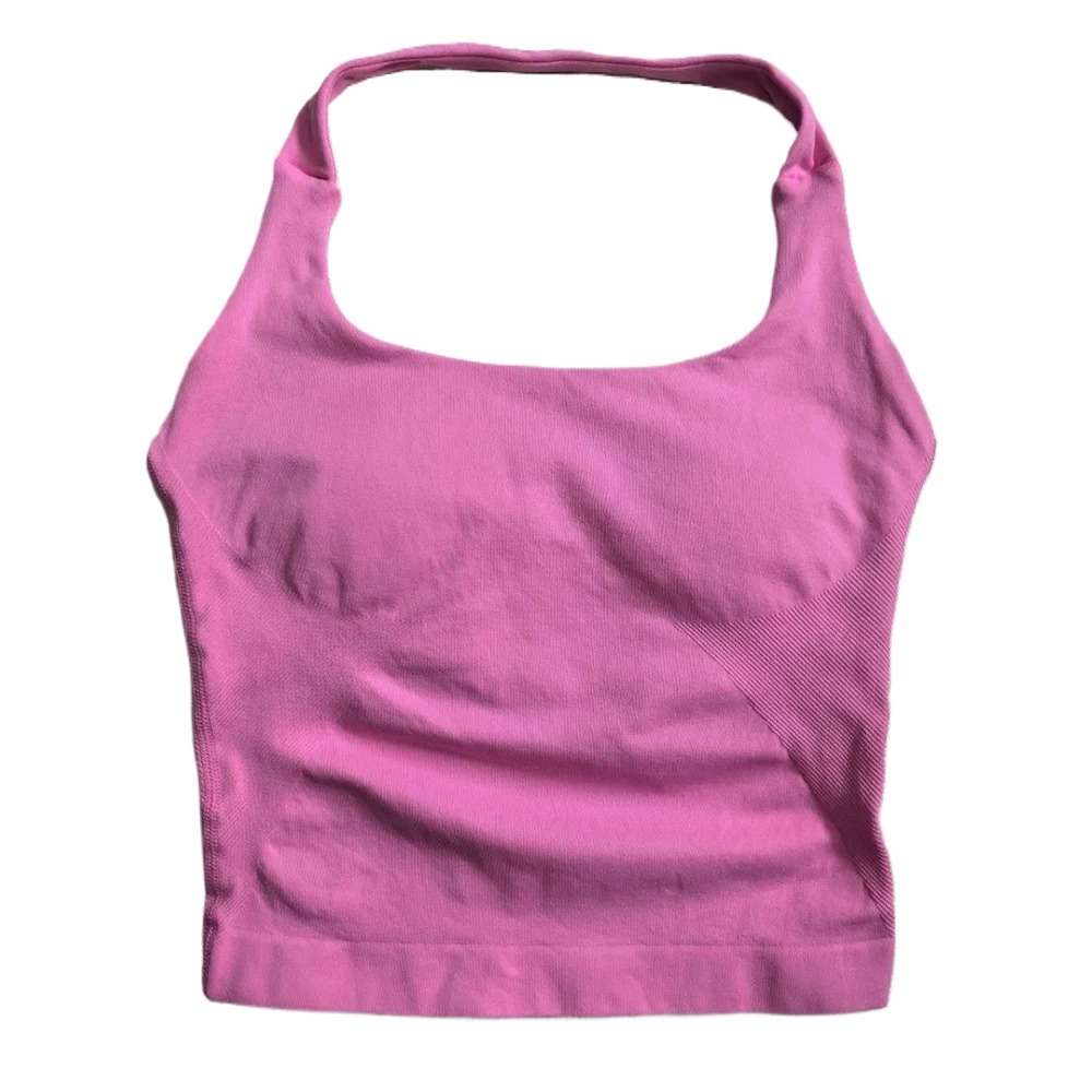ตัวเลือกสินค้า เสื้อโยคะ Strappy Crop Top วัสดุ Seamless ใส่ออกกำลังกาย