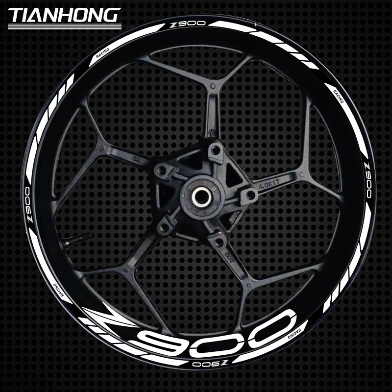 

Suitable for Motorcycle Z750 Z900 Z1000 Wheel Hub Personality Modified Car Rim Steel Ring Sticker Applique