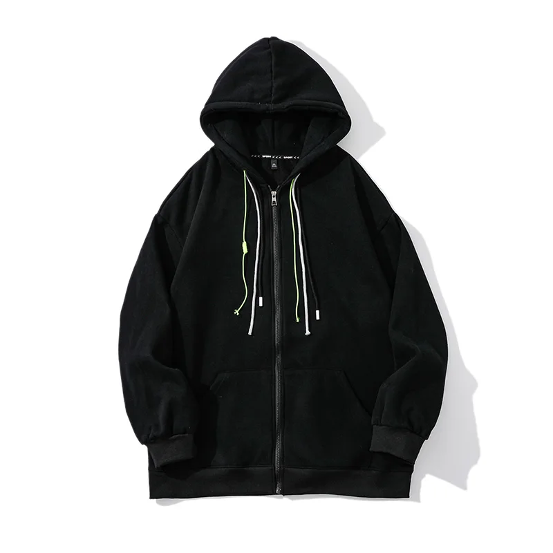 Chic Sport Style Solid Hooded Shirt Women Zip-up Streetwear Long Sleeve Sweatshirt 2022 Spring-Autumn Female Chill Clothing