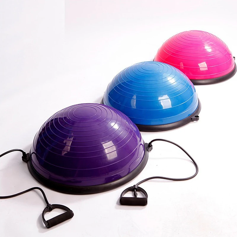 Bosuing Semicircle Balance Ball Home Fitness Training Slimming Pilates Equipment Foot Thickening Anti-slip Yoga Ball