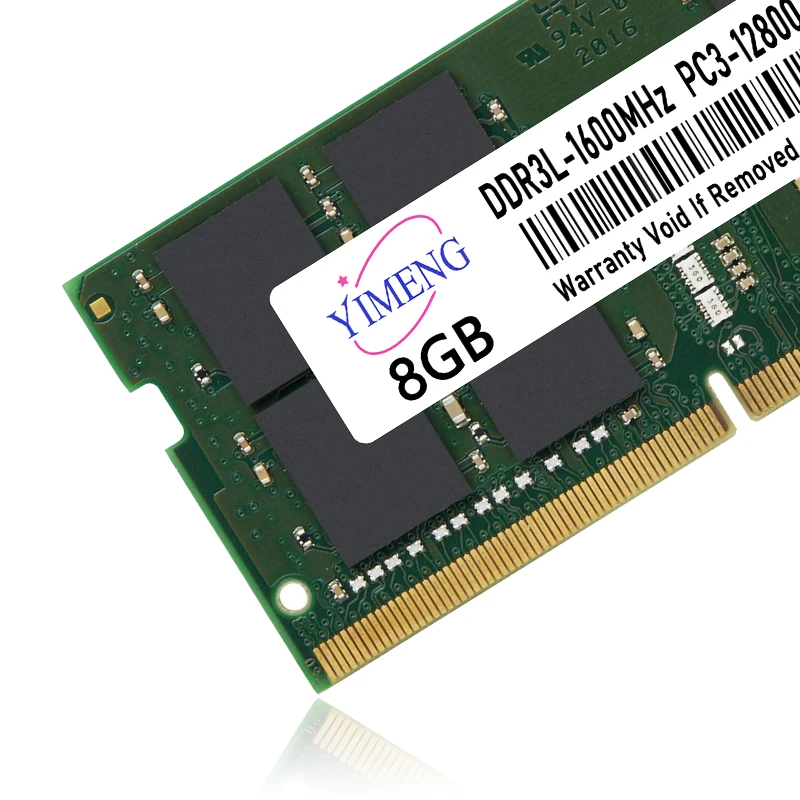 DDR3 DDR3L 4GB 8GB 노트북 메모리 램 PC3 8500 10600 12800 1066 1333 204핀 1066 1333 1600 1866Mhz Sodimm 노트북 메모리 램