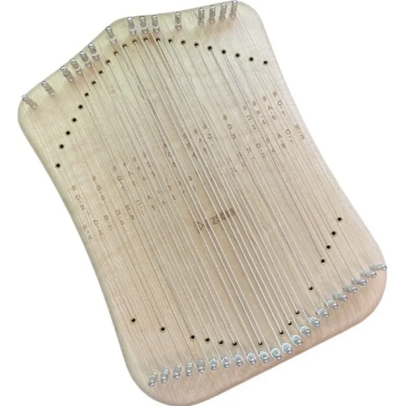 String Chromatic Thumb Harp Easy Learn Portable Thumb Piano Beginner Practice Unique Design Musical Stringed Instruments