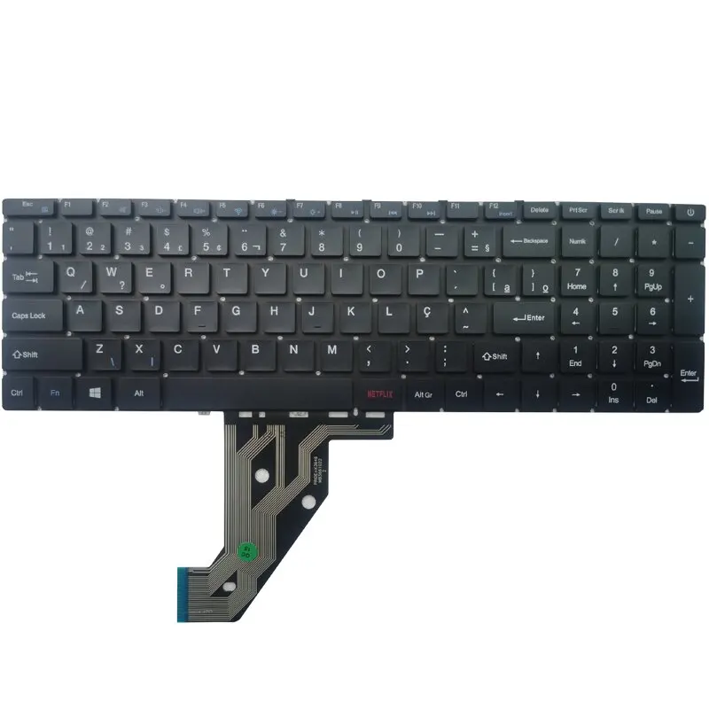 Brasil Teclado para Compaq Presario Cq29 Cq29 Mb3661022 Pride-k3946 br Brasileiro Preto Novo - Imagem 3