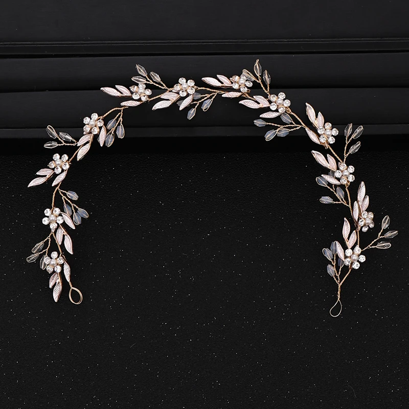 Bridal Hair Accessory Headband Tiara for Women Bride Party Wedding
