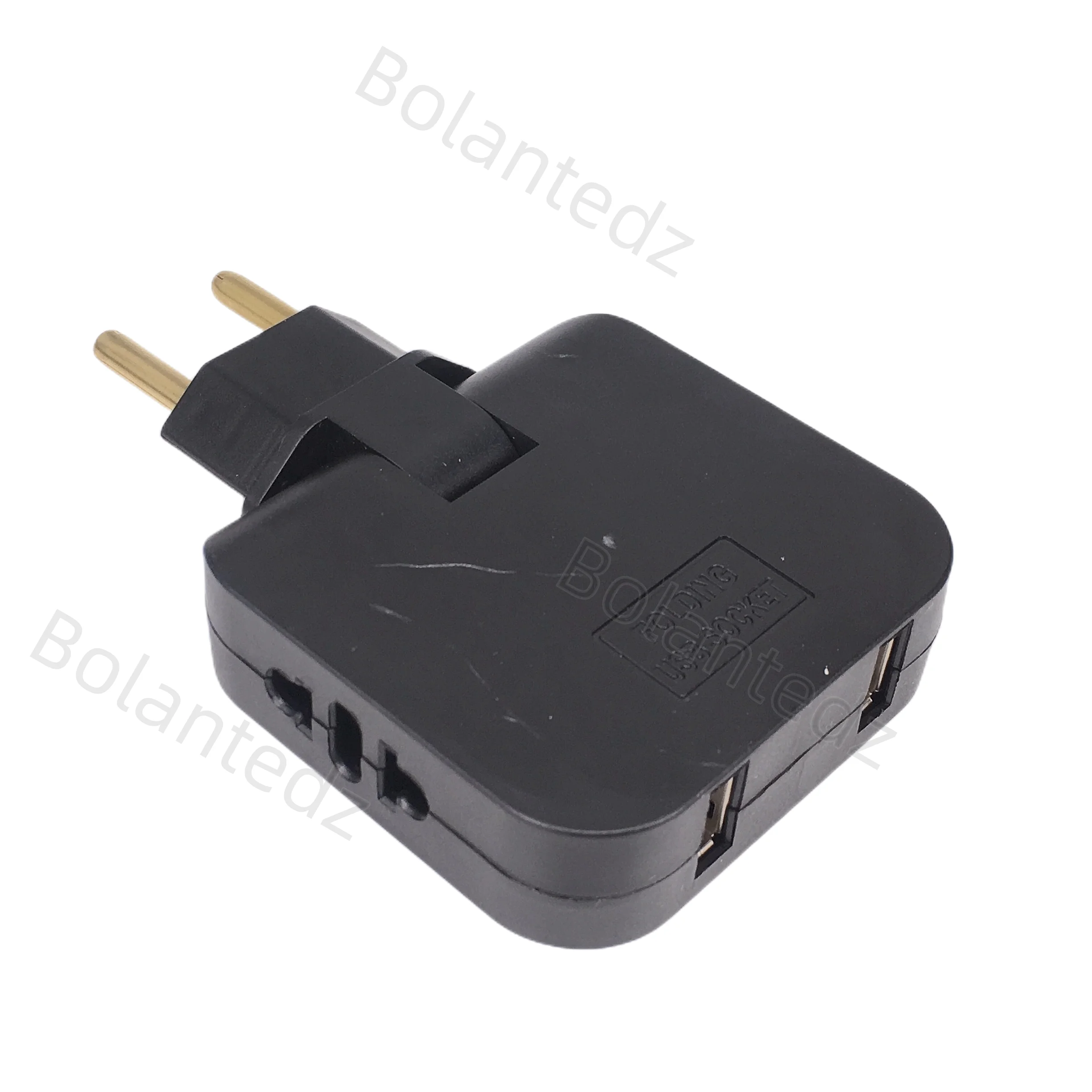 2 Spine Adattatori Da Viaggio Da Europa A Stati Uni, Alia, Svizzera - Foto 4