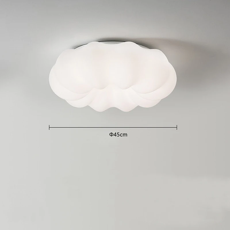 Nordic Net Red Hall Cloud Bedroom Ceiling Light Children's Room Lighting Modern Creative Room Lamps Hanging Ceiling Lamp