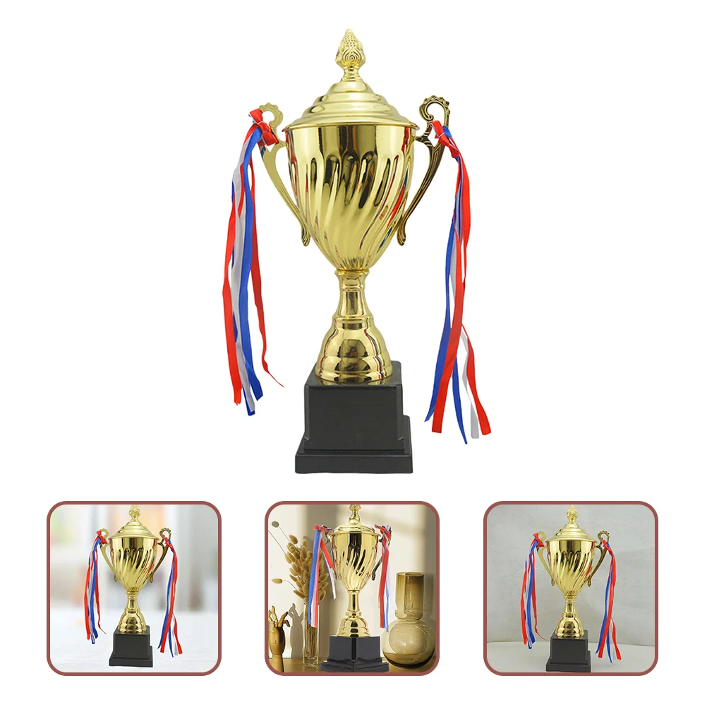 

Metal Trophy Competition Trophies School Sports Games Winner Award Toy