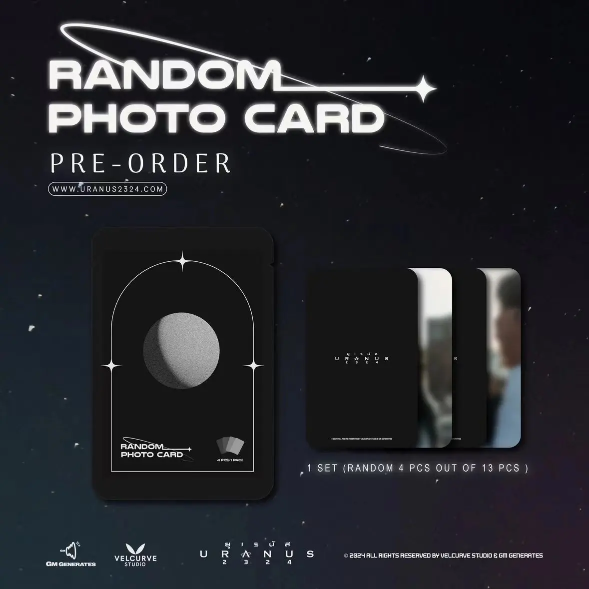 2024 Uranus Official Peripheral Freenbecky URANUS 2324 Small Card