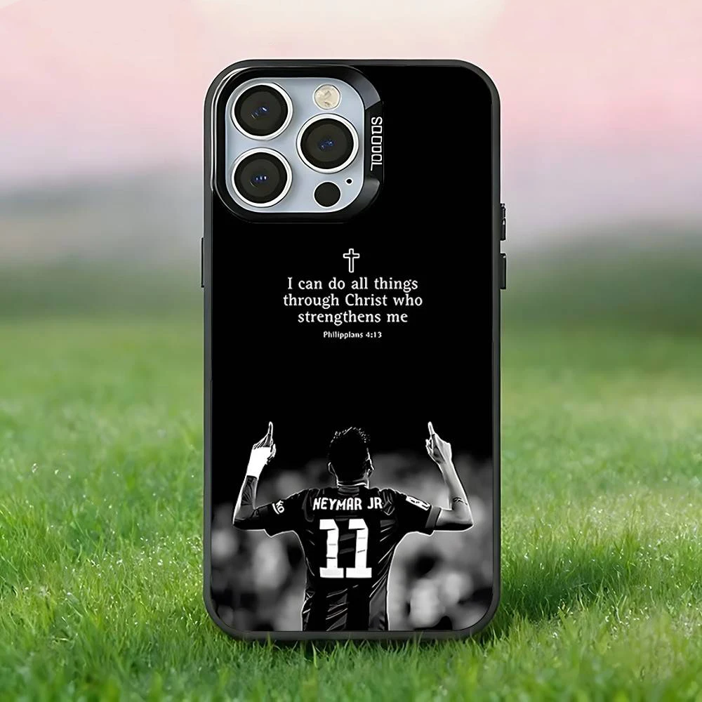 Neymar Celebration Pose Frosted Acrylic Phone Case
