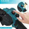8 Inch Brushless Cordless Oil Electric Chain Saw Rechargeable Garden Wood Logging Pruning Saw Power Tools For Makita 18V Battery 5