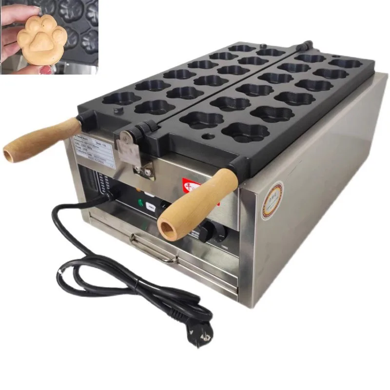 Internet Celebrity Cat Claw Bear Claw Torta Di Pollo Arrosto Bancarella Commerciale Snack Machine Riscaldamento Elettrico Gas Scone Machine Can