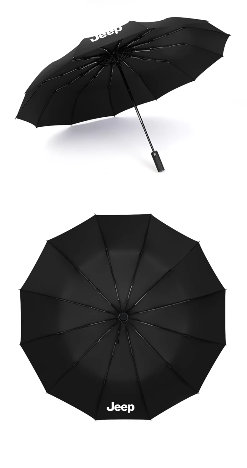 Automatischer Sonnenschirm aus Vinyl, Sonnenschutz und Regenschutz, UV-Schutz, automatisch faltbar, für Jeep Wrangler. – Detail 17