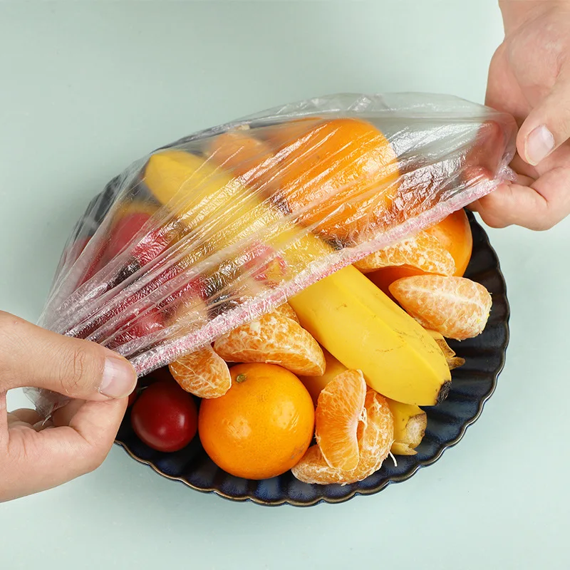 1000pcs bear cling film set, disposable set, leftover food grade cling film fruit preservation