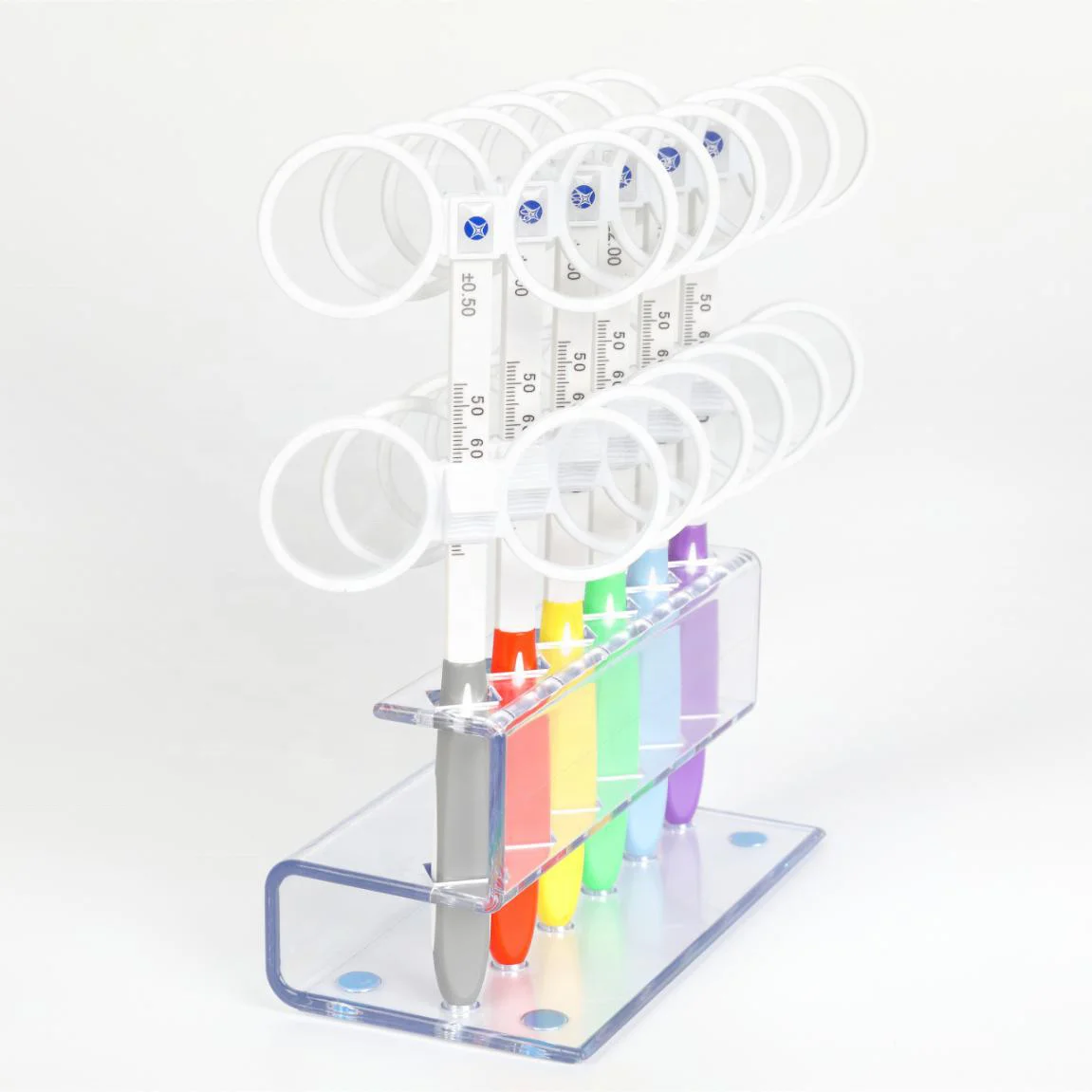 High Quality Optical Equipment Ophthalmology Colourful Eye Ophthalmic Optometry Lens Flipper for Eye Training