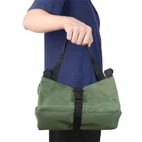 Portable Oxford Cloth Storage Bag Toolkit Car Automotive Motorcycle Canvas Wrench Tool Organizer Bucket Hanging Zipper Camping 2