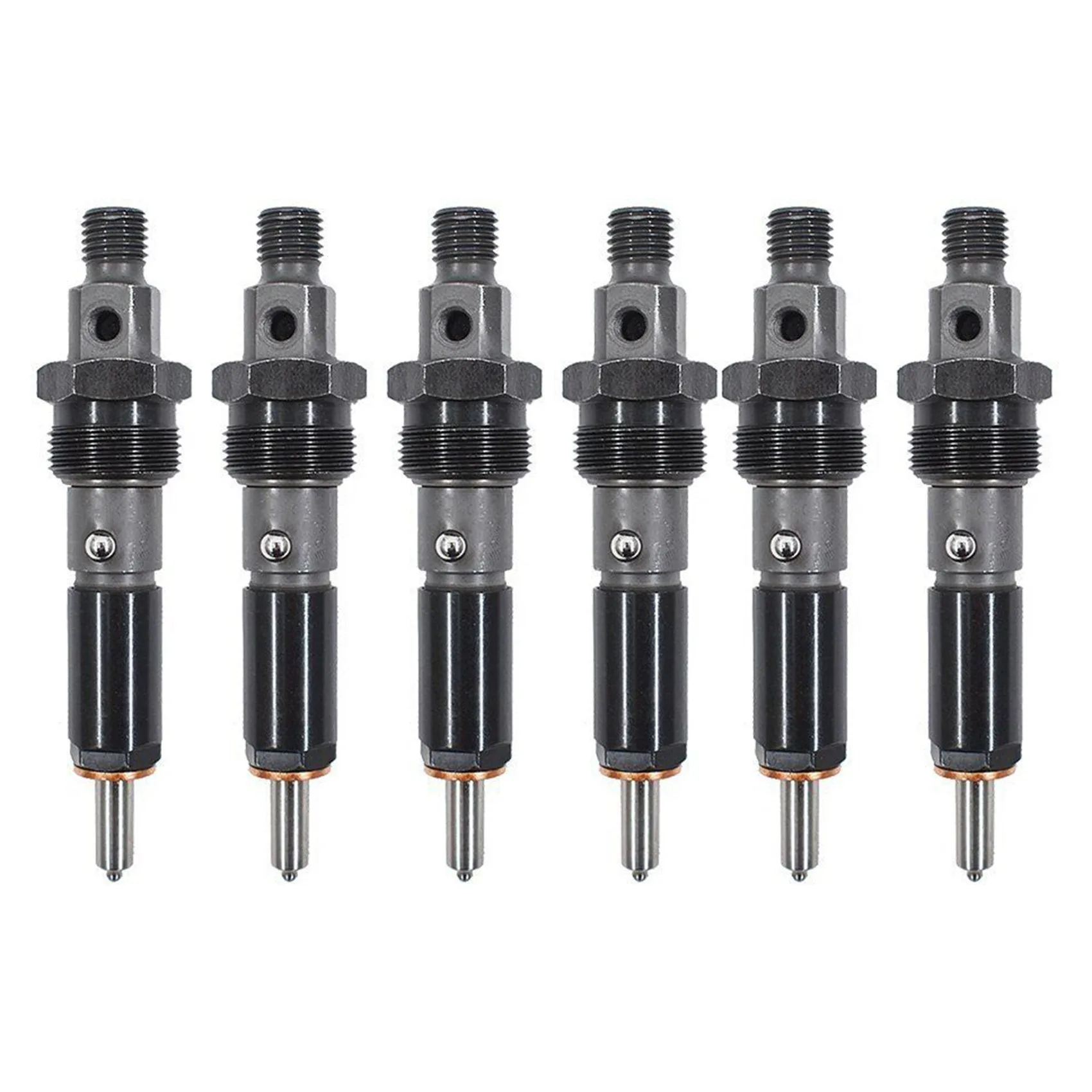 

6PCS/Lot Fuel Injectors for Dodge mins 5.9L 6BT Diesel Engine 0432131837 3919350 Car Repair Accessories