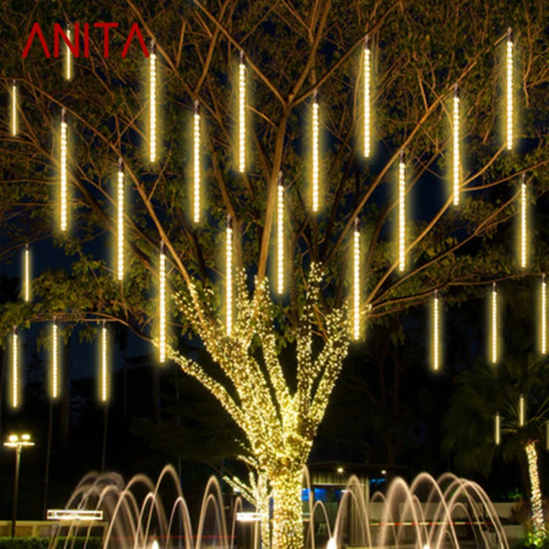 

ANITA Modern Wedding Pendant Meteor Shower Horse Lantern Atmosphere LED Evening Stage Props Background Decoration Light