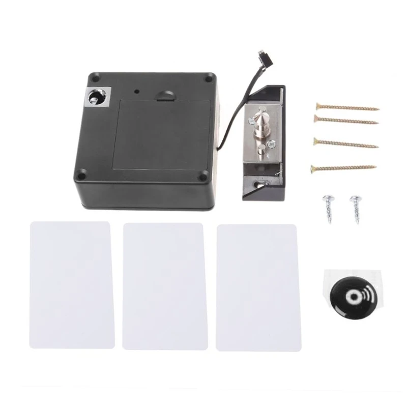 Cabinet Invisible Electronic RFID Lock Hidden Keyless Drawer Door Locks Sensor Locker