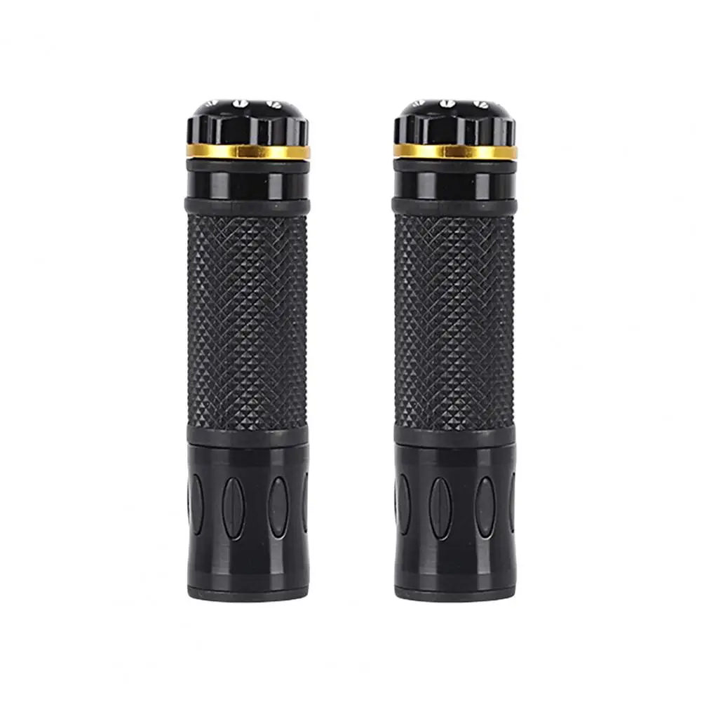

1 Pair Bike Handle Cover Particles Bilateral Locking Motocross Accessory Lightweight CNC Bicycle Grip Cover for Outdoor