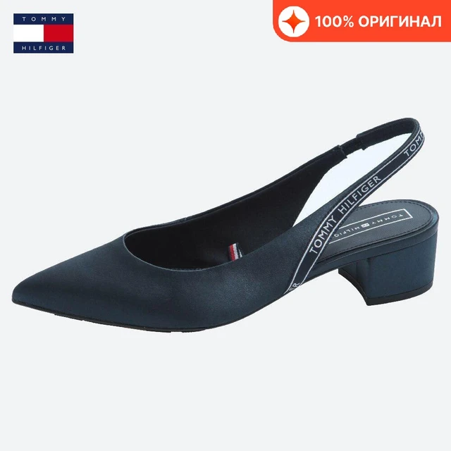 Shoes Tommy Hilfiger XW0XW01451CJM Women's heel heels spring summer pumps genuine leather fashion woman female _ - AliExpress Mobile