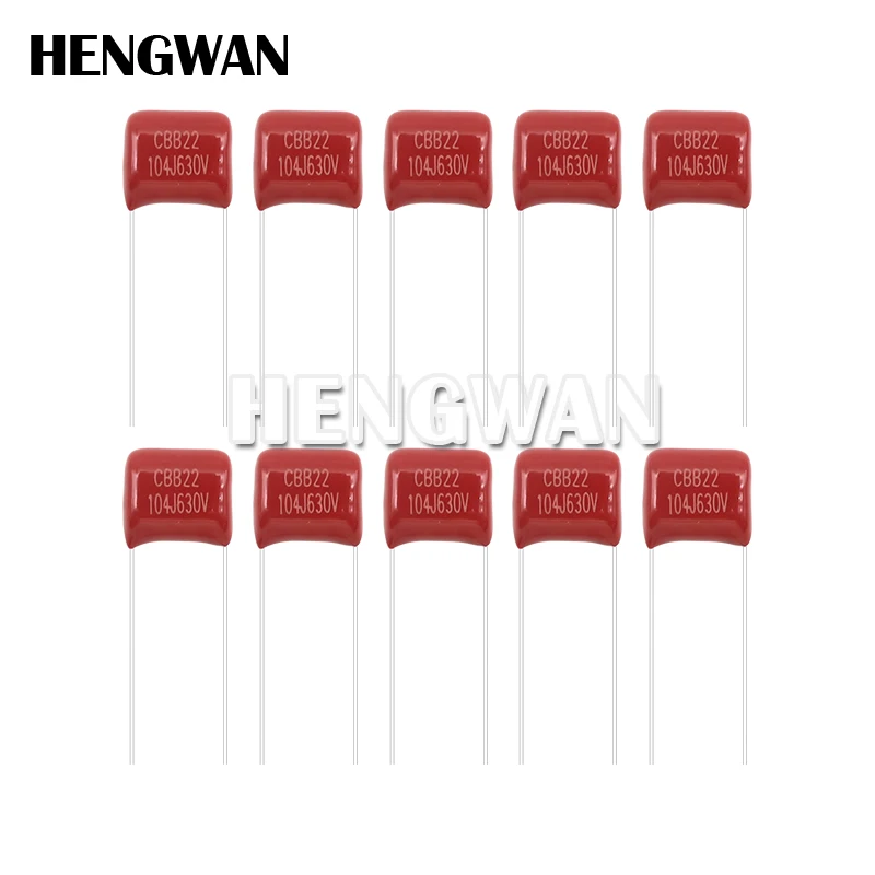 CBB Polypropylene Film Capacitor 10PCS 63V-2000V polypropylene film capacitor cbb capacitor
